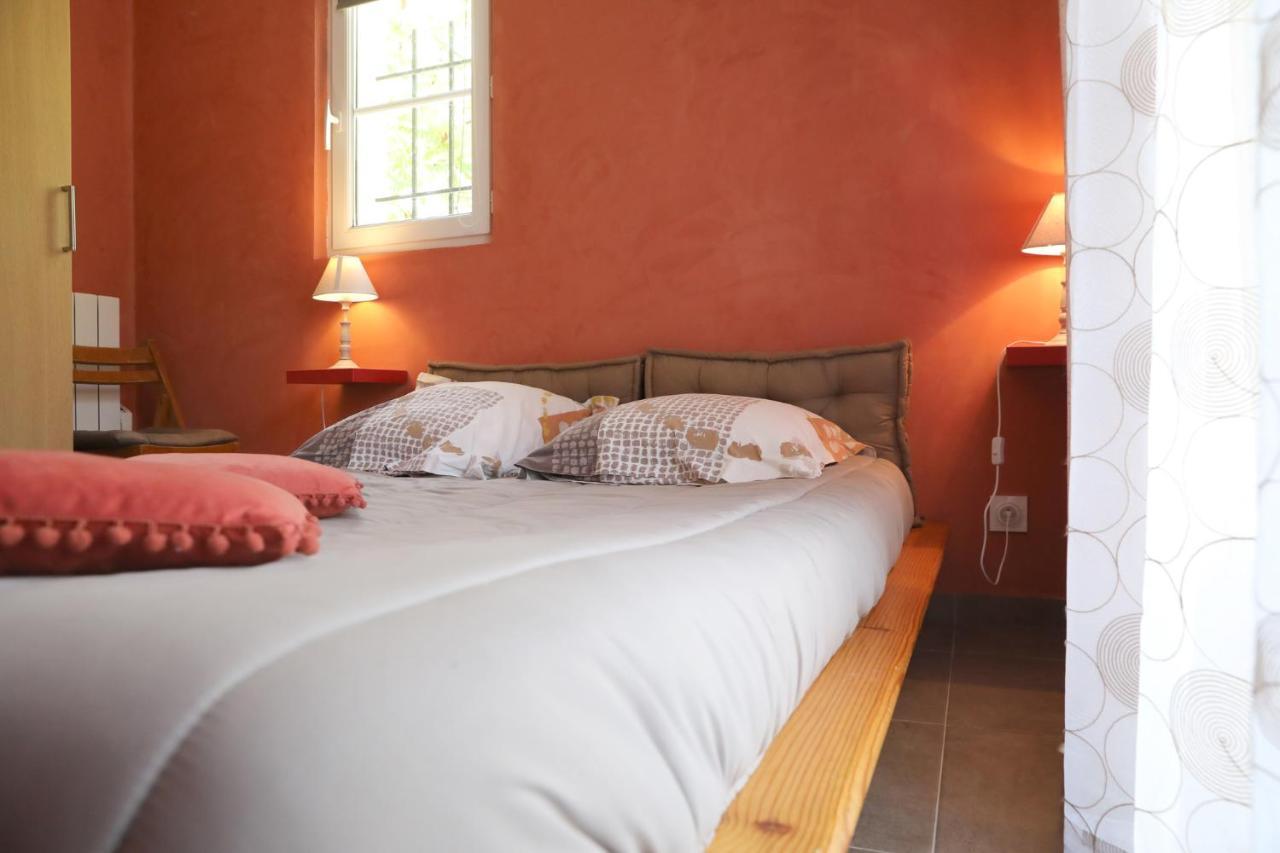 Au Coeur Du Bien-Etre, Gite Avec Piscine Chauffee Et Couverte, Spa, Sauna, Massages Monteaux Eksteriør bilde